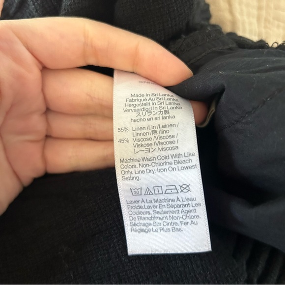 Madewell Breezewoven Pull-On High-Rise Straight Pants - Picture 9 of 9